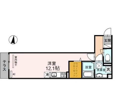 ルシェーナ都島の物件間取画像